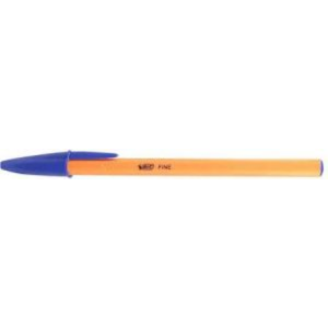 Bic Orange Fine Point Pen Blue