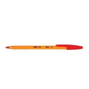 Bic Orange Fine Point Red