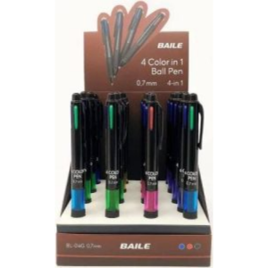 Baile 4 Colour Ball Point Pen BL-164B