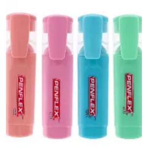 Penflex Higlo Highlighter 4s Pastel