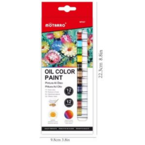 Motarro Oil Color Paint 12s MP051
