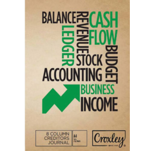 A4 8 Column Cash Journal 72pg