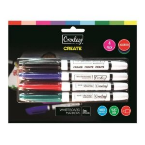 Croxley Create Whiteboard Markers 4s MAR1450