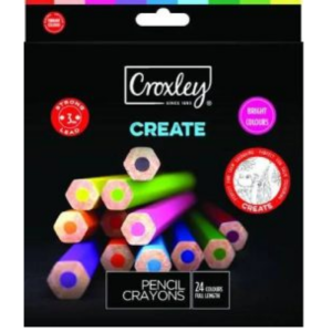 Croxley Create Colour Pencils 24s PCL660