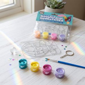 Mould and paint suncatcher